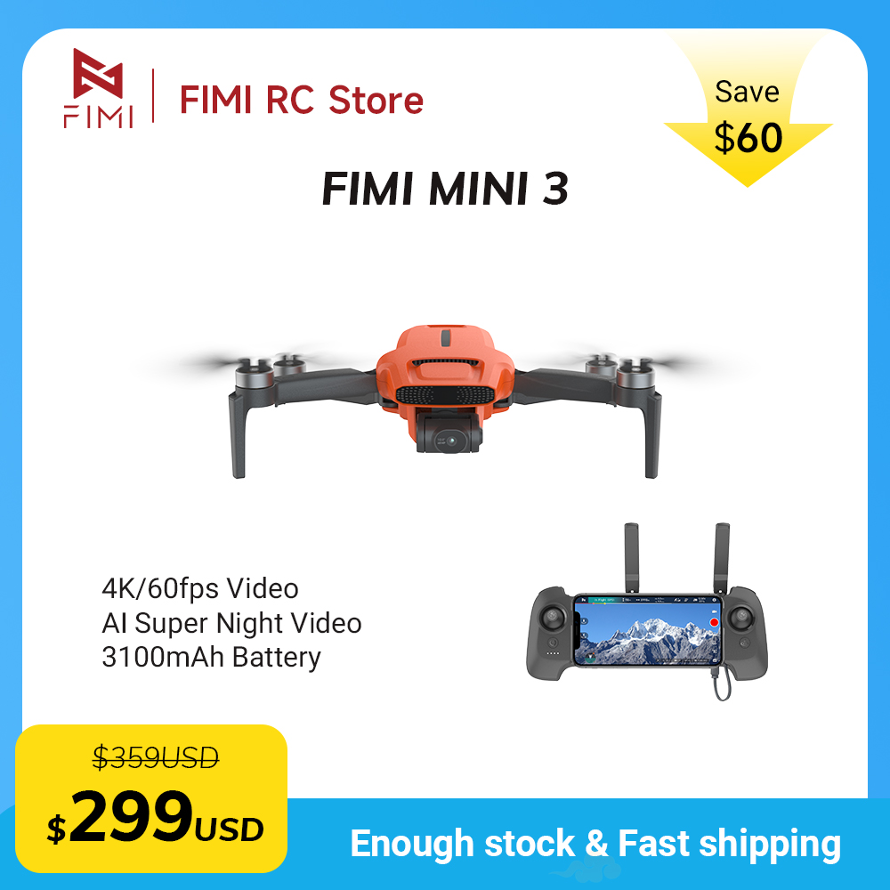 Drone Camera 4K - FIMI MINI 3 Camera Drone 4K