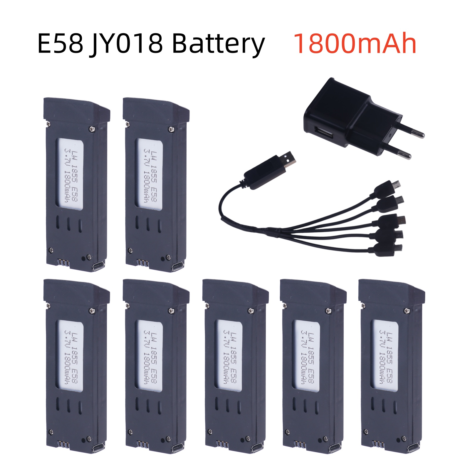 3.7V 1800Mah Rc Drone Lithium  - Eachine Drone E58 recensie en prijs