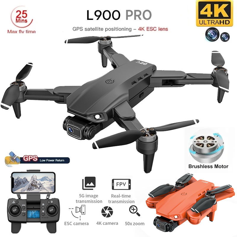 L900 Pro Gps Drone 4K Professi - Drone Camera Wide Angle recensie en prijs