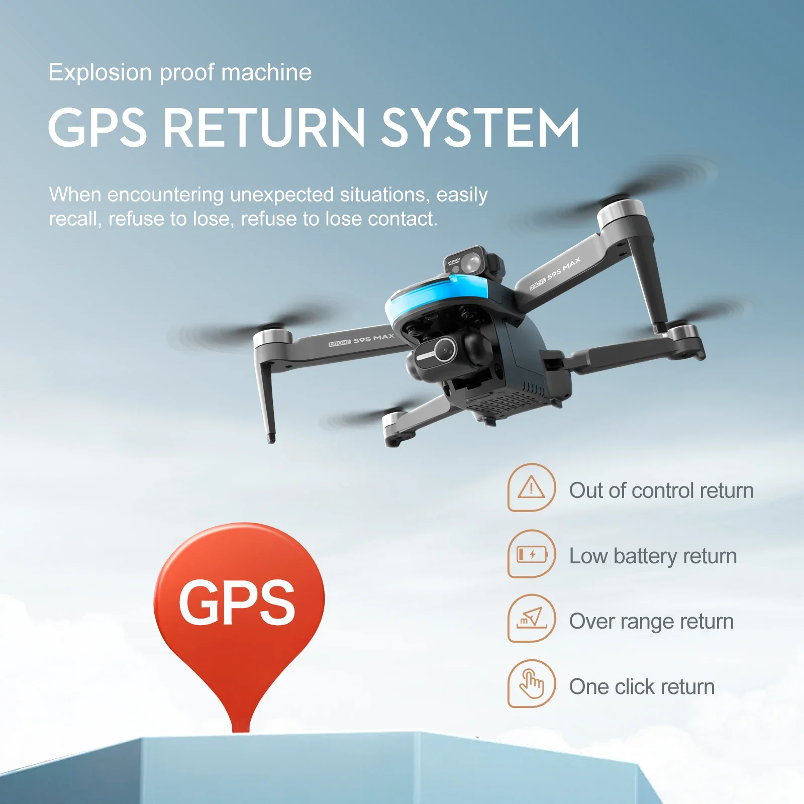 NIEUWE S9S MAX MINI Drone 4K 2 - Drone Camera Wide Angle recensie en prijs
